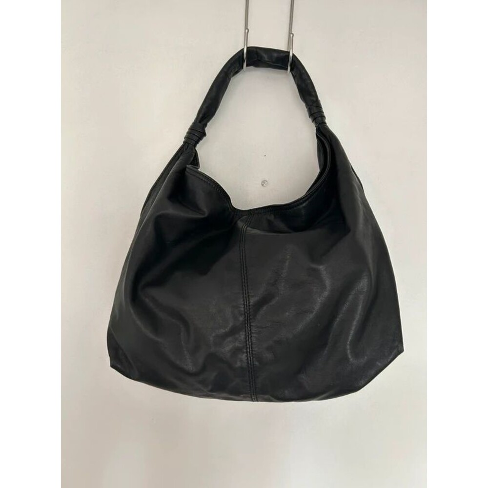 Donald J Pliner Pieced Leather Hobo Bag